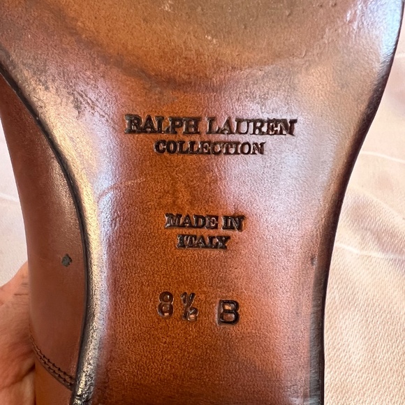 Ralph Lauren Purple Label | Oxford Shoe Women | Brown - Picture 5 of 8